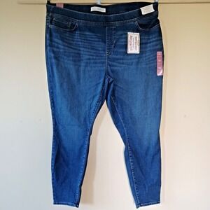 Levis Signature Jeans NWT Plus Sz 28M Womens Totally Shaping‎ Pullon Skinny